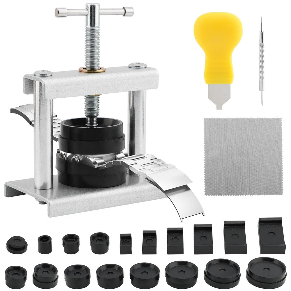 Watch Battery Replacement Repair Kit, Press Tool Set